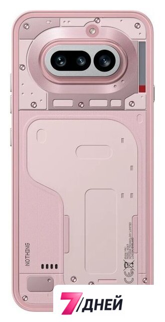 Телефон Nothing Phone (4a) 12GB/256GB (розовый) - Изображение №5 — Интернет-магазин 7 дней