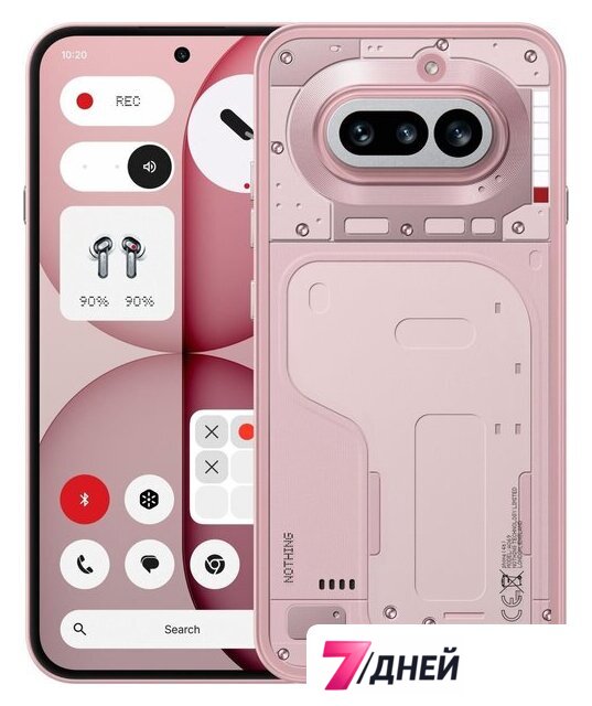 Телефон Nothing Phone (4a) 12GB/256GB (розовый) - Изображение №1 — Интернет-магазин 7 дней