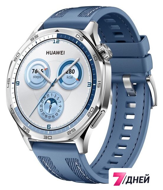 Умные часы Huawei Watch GT 5 46 мм (синий) - Изображение №1 — Интернет-магазин 7 дней