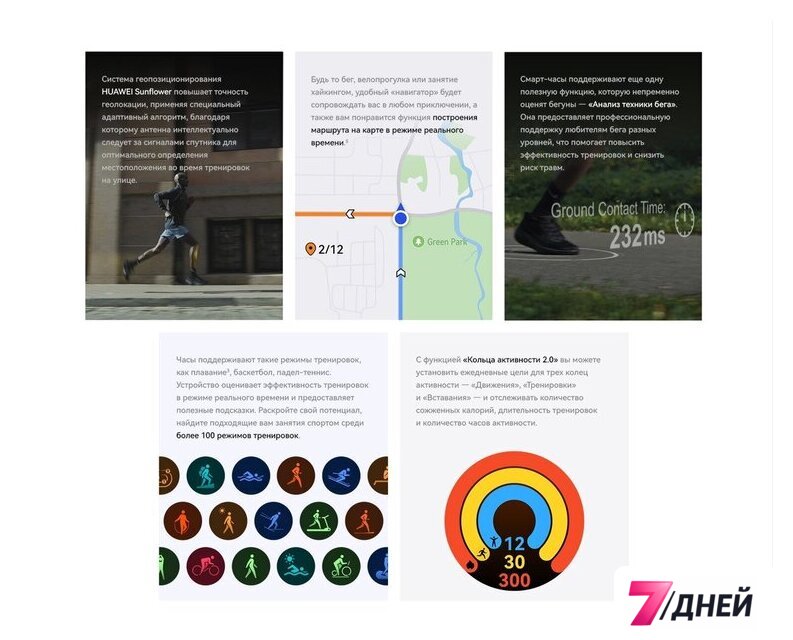 Умные часы Huawei Watch GT 5 46 мм (синий) - Изображение №13 — Интернет-магазин 7 дней