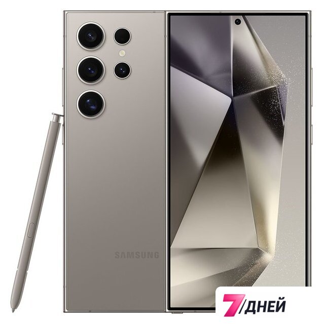 Телефон Samsung Galaxy S24 Ultra SM-S928B 256GB (титановый серый) - Изображение №1 — Интернет-магазин 7 дней
