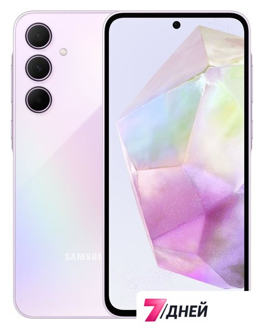Телефон Samsung Galaxy A35 SM-A356E 8GB/256GB (лиловый) - Изображение №1 — Интернет-магазин 7 дней