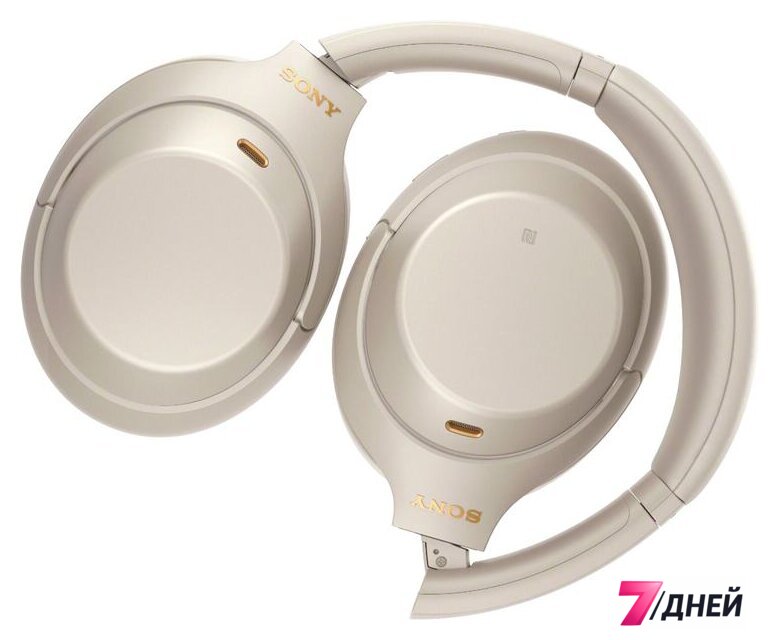 Наушники Sony WH-1000XM4 (бежевый) - Изображение №7 — Интернет-магазин 7 дней