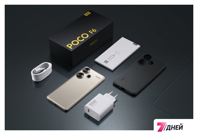 Телефон POCO F6 12GB/512GB с NFC международная версия (титан) - Изображение №13 — Интернет-магазин 7 дней