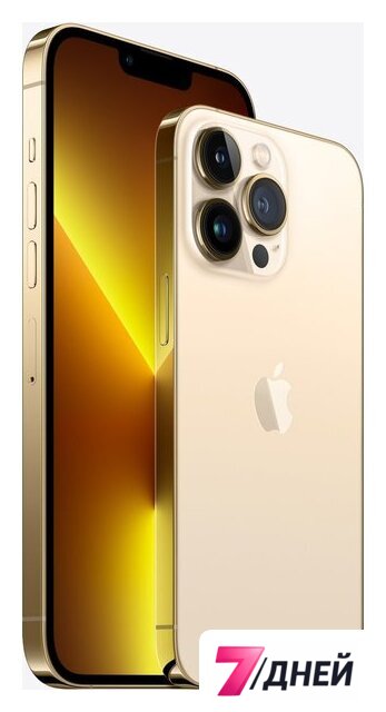 Телефон Apple iPhone 13 Pro Max 128GB (золотой) - Изображение №3 — Интернет-магазин 7 дней