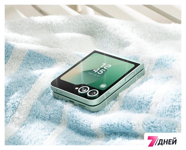Телефон Samsung Galaxy Z Flip6 SM-F741B 12GB/512GB (мятный) - Изображение №12 — Интернет-магазин 7 дней