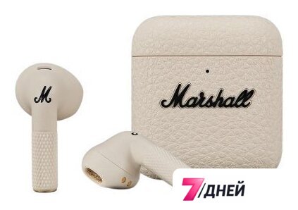 Наушники Marshall Minor IV (кремовый) - Изображение №1 — Интернет-магазин 7 дней