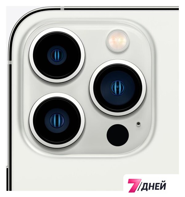 Телефон Apple iPhone 13 Pro Max 128GB (серебристый) - Изображение №4 — Интернет-магазин 7 дней
