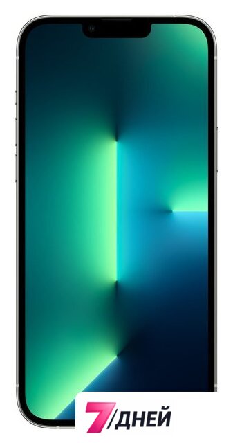 Телефон Apple iPhone 13 Pro Max 128GB (серебристый) - Изображение №2 — Интернет-магазин 7 дней