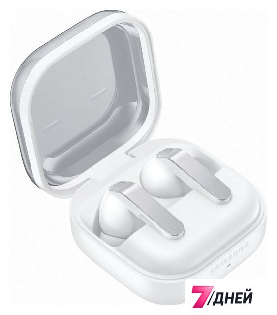 Наушники Samsung Galaxy Buds 4 Pro (белый) - Изображение №2 — Интернет-магазин 7 дней