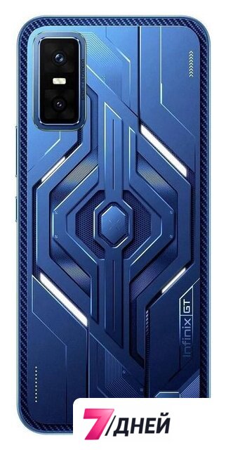 Телефон Infinix GT 30 X6876 8GB/256GB (синий) - Изображение №3 — Интернет-магазин 7 дней