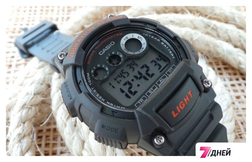 Наручные часы Casio W-735H-8A - Изображение №9 — Интернет-магазин 7 дней
