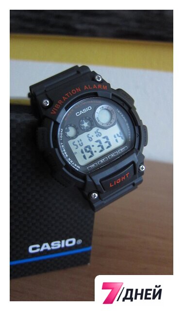 Наручные часы Casio W-735H-8A - Изображение №10 — Интернет-магазин 7 дней