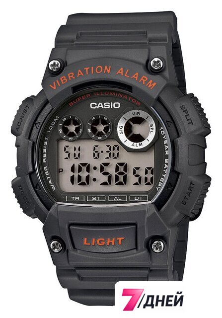 Наручные часы Casio W-735H-8A - Изображение №1 — Интернет-магазин 7 дней