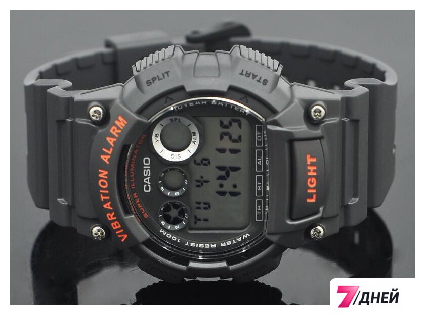 Наручные часы Casio W-735H-8A - Изображение №8 — Интернет-магазин 7 дней