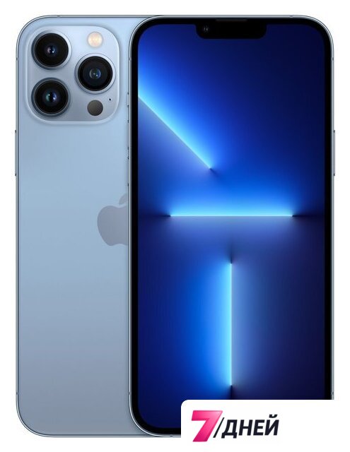 Телефон Apple iPhone 13 Pro Max 128GB (небесно-голубой) - Изображение №1 — Интернет-магазин 7 дней