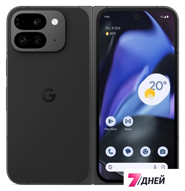 Телефон Google Pixel 9 Pro Fold 16GB/512GB (обсидиан) - Изображение №2 — Интернет-магазин 7 дней