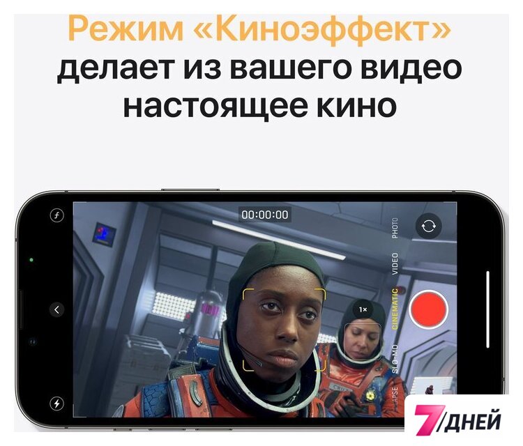 Телефон Apple iPhone 13 Pro Max 128GB (графитовый) - Изображение №6 — Интернет-магазин 7 дней