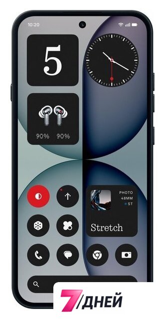 Телефон Nothing Phone (4a) 8GB/256GB (черный) - Изображение №2 — Интернет-магазин 7 дней