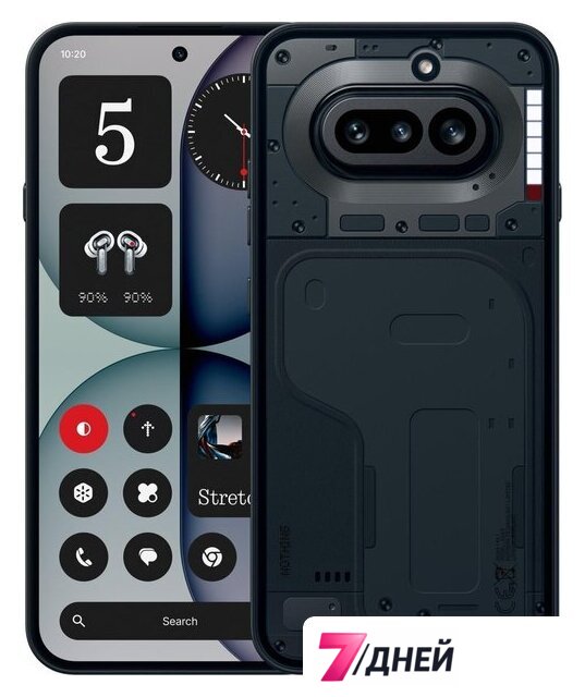 Телефон Nothing Phone (4a) 8GB/256GB (черный) - Изображение №1 — Интернет-магазин 7 дней