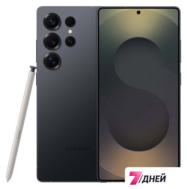 Телефон Samsung Galaxy S25 Ultra SM-S938B 12GB/512GB (угольно-черный титан) - Изображение №1 — Интернет-магазин 7 дней