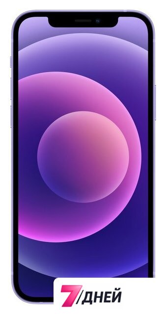Телефон Apple iPhone 12 256GB (фиолетовый) - Изображение №2 — Интернет-магазин 7 дней