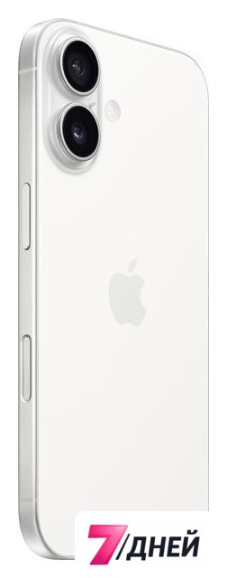 Телефон Apple iPhone 16 128GB (белый) - Изображение №4 — Интернет-магазин 7 дней