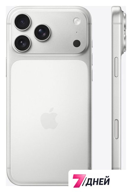 Телефон Apple iPhone 17 Pro Max Dual eSim 512GB (серебристый) - Изображение №2 — Интернет-магазин 7 дней