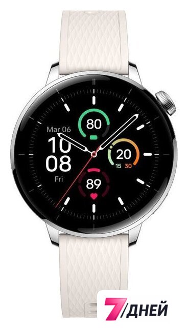 Умные часы OnePlus Watch 3 43 мм (серебристый) - Изображение №2 — Интернет-магазин 7 дней