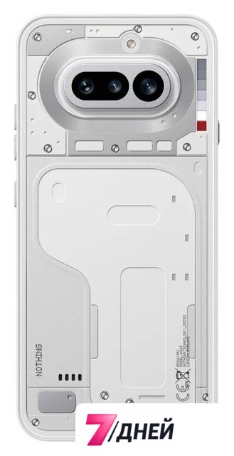 Телефон Nothing Phone (4a) 8GB/128GB (белый) - Изображение №5 — Интернет-магазин 7 дней