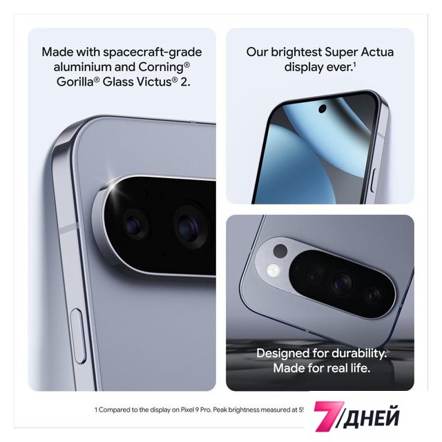 Телефон Google Pixel 10 Pro 16GB/256GB (лунный камень) - Изображение №8 — Интернет-магазин 7 дней