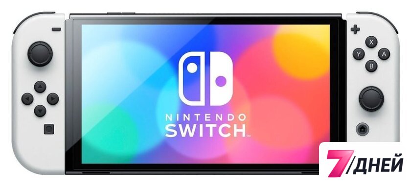 Игровая приставка Nintendo Switch OLED (белый) - Изображение №2 — Интернет-магазин 7 дней