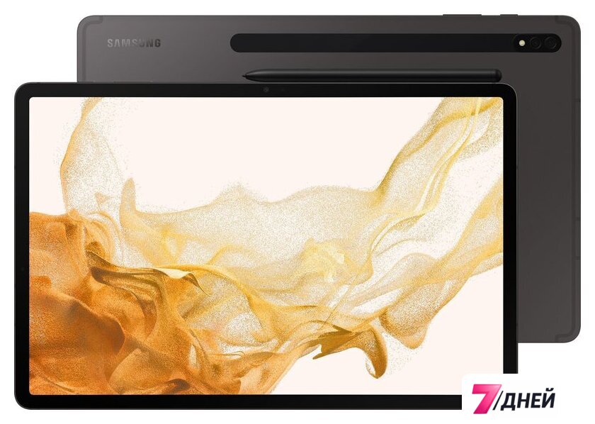 Планшет Samsung Galaxy Tab S8+ 5G SM-X806 8GB/128GB (графит) - Изображение №1 — Интернет-магазин 7 дней