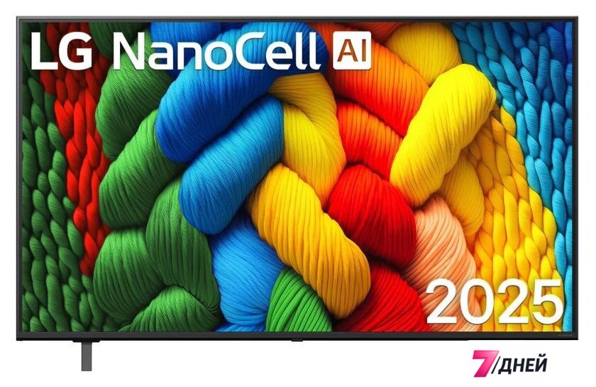 Телевизор LG NanoCell AI NANO80 55NANO80A6B - Изображение №1 — Интернет-магазин 7 дней