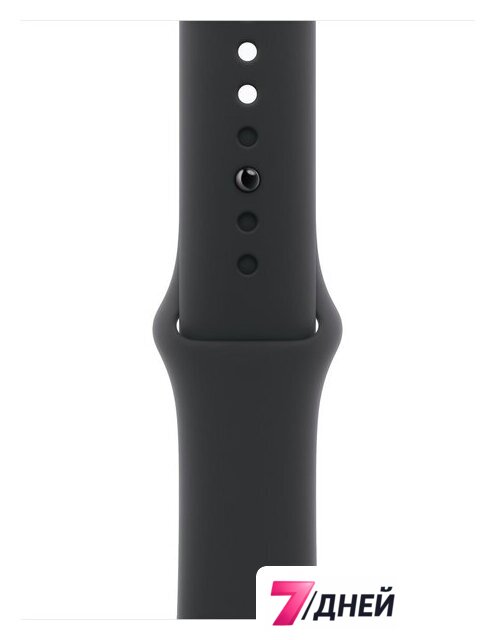 Умные часы Apple Watch Series 10 42 мм (алюминиевый корпус, черный/черный, спортивный силиконовый ремешок S/M) - Изображение №3 — Интернет-магазин 7 дней