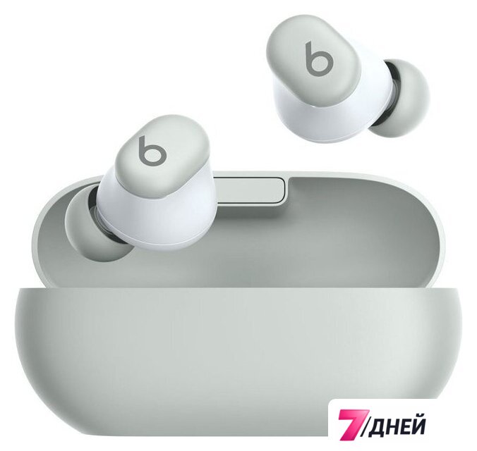 Наушники Beats Solo Buds (серый шторм) - Изображение №1 — Интернет-магазин 7 дней