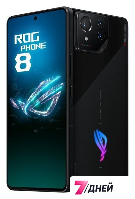 Телефон ASUS ROG Phone 8 12GB/256GB китайская версия (черный) - Изображение №4 — Интернет-магазин 7 дней