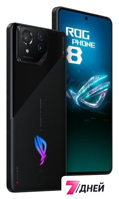 Телефон ASUS ROG Phone 8 12GB/256GB китайская версия (черный) - Изображение №3 — Интернет-магазин 7 дней