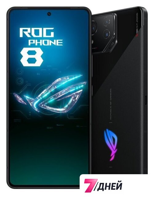 Телефон ASUS ROG Phone 8 12GB/256GB китайская версия (черный) - Изображение №2 — Интернет-магазин 7 дней