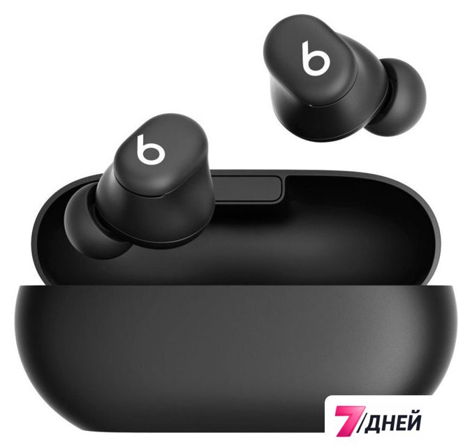 Наушники Beats Solo Buds (черный матовый) - Изображение №1 — Интернет-магазин 7 дней