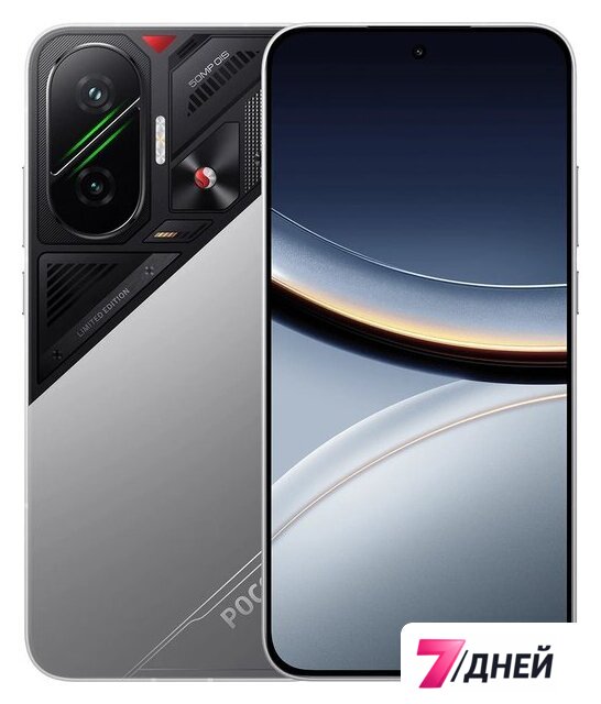 Телефон POCO F7 12GB/512GB международная версия (серебристый) - Изображение №1 — Интернет-магазин 7 дней