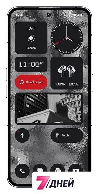 Телефон Nothing Phone (2) 12GB/256GB (черный) - Изображение №4 — Интернет-магазин 7 дней