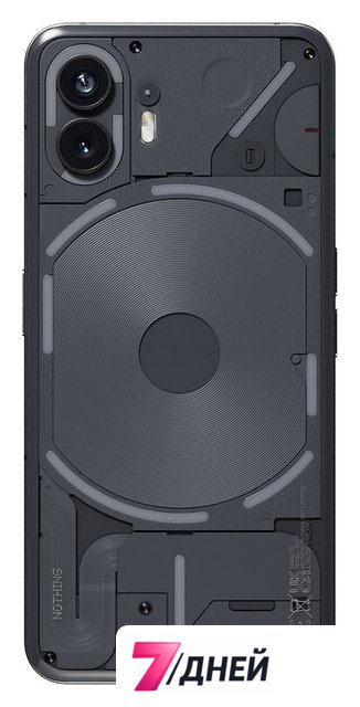 Телефон Nothing Phone (2) 12GB/256GB (черный) - Изображение №2 — Интернет-магазин 7 дней