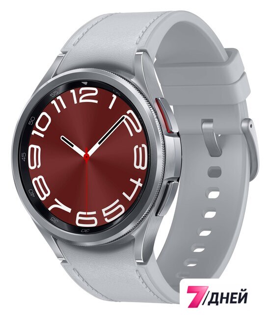 Умные часы Samsung Galaxy Watch6 Classic 43 мм (серебристый) - Изображение №1 — Интернет-магазин 7 дней
