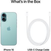 Телефон Apple iPhone 16 512GB (бирюзовый) - Превью изображения №7 — Интернет-магазин 7 дней