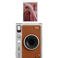 Фотоаппарат Fujifilm Instax Mini Evo (серебристый/коричневый) - Превью изображения №4 — Интернет-магазин 7 дней