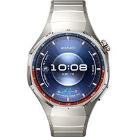 Умные часы Huawei Watch GT 6 Pro 46 мм (серебристый, с серебристым браслетом, международная версия) - Превью изображения №2 — Интернет-магазин 7 дней