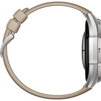 Умные часы Huawei Watch GT 6 Pro 46 мм (серебристый, с коричневым плетеным ремешком, международная версия) - Превью изображения №6 — Интернет-магазин 7 дней