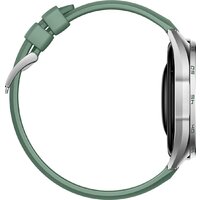 Умные часы Huawei Watch GT 6 46 мм (серебристый, с зеленым плетеным ремешком, международная версия) - Превью изображения №5 — Интернет-магазин 7 дней