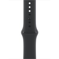 Умные часы Apple Watch Series 10 46 мм (алюминиевый корпус, черный/черный, спортивный силиконовый ремешок M/L) - Превью изображения №3 — Интернет-магазин 7 дней